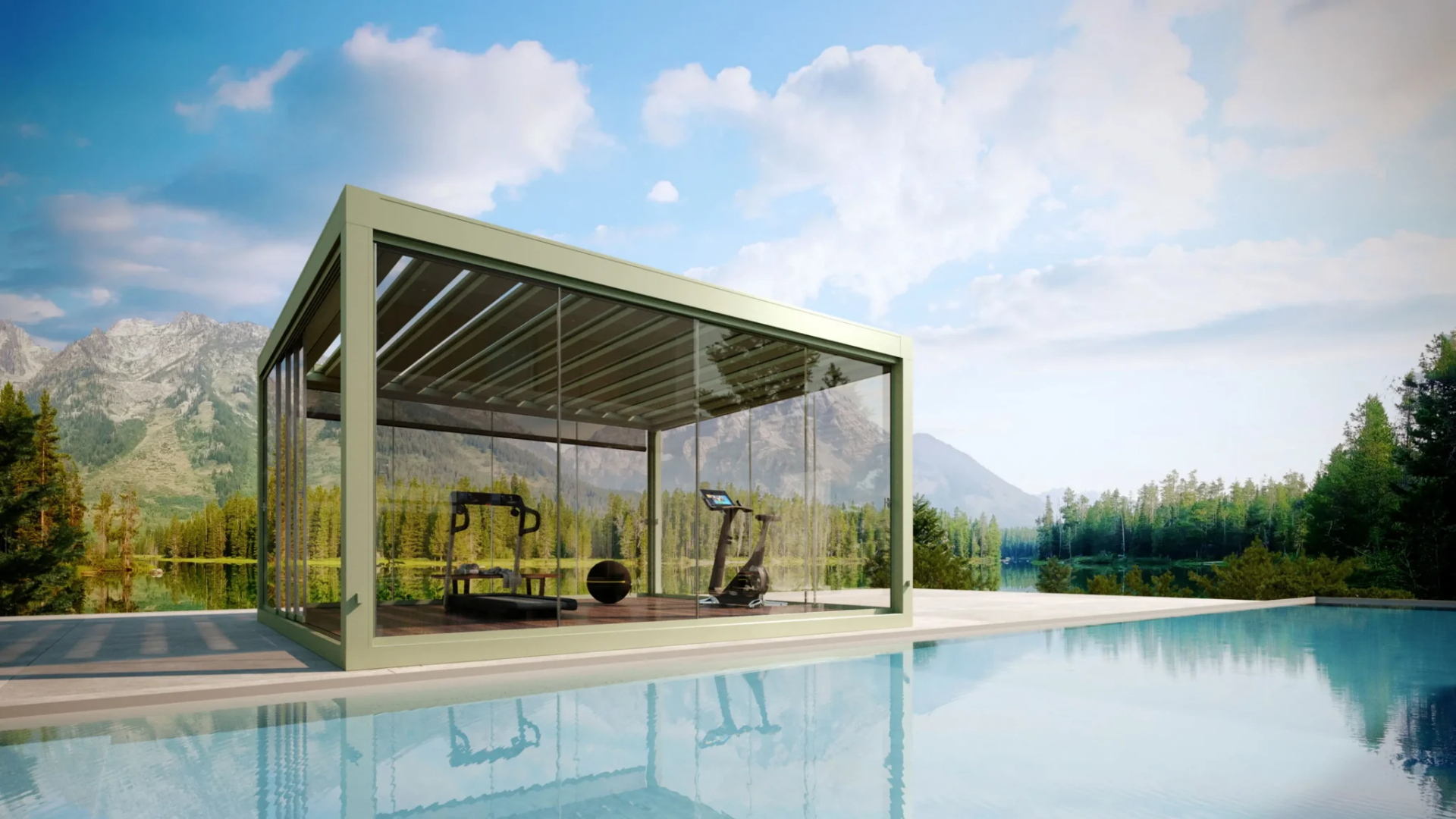 Bioklimatikus pergola